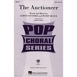 Hal Leonard The Auctioneer SATB arranged by Kirby Shaw
