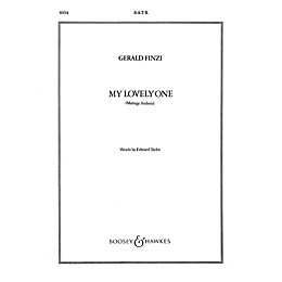 Boosey and Hawkes My Lovely One (Marriage Anthem) SATB Divisi composed by Gerald Finzi