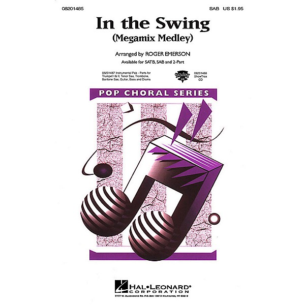 Hal Leonard In the Swing (Medley) SAB arranged by Roger Emerson