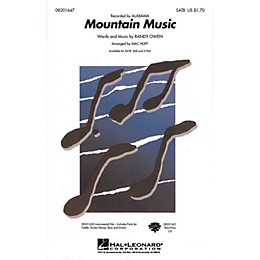 Hal Leonard Mountain Music SATB by Alabama arranged by Mac Huff
