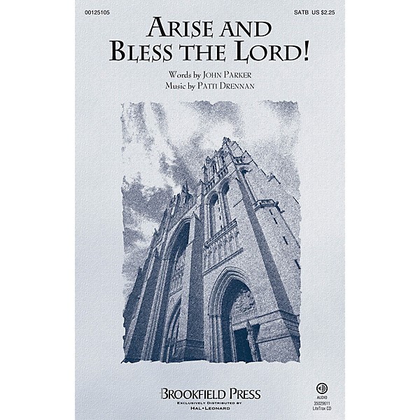 Brookfield Arise and Bless the Lord! SATB composed by Patti Drennan