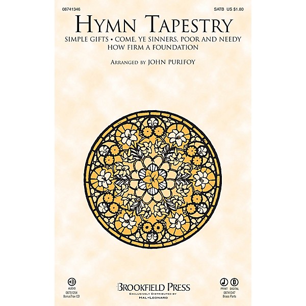 Brookfield Hymn Tapestry SATB arranged by John Purifoy