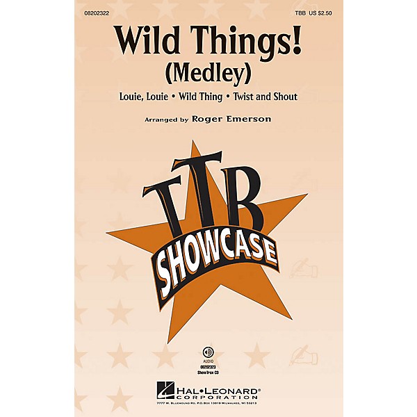 Hal Leonard Wild Things! (Medley) TBB arranged by Roger Emerson