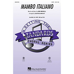 Hal Leonard Mambo Italiano SATB by Rosemary Clooney arranged by Alan Billingsley
