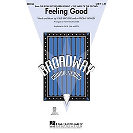 Hal Leonard Feeling Good (from The Roar of the Greasepaint) SATB by Michael Buble arranged by Alan Billingsley