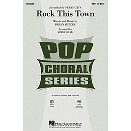 Hal Leonard Rock This Town TBB by Stray Cats arranged by Kirby Shaw
