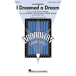 Hal Leonard I Dreamed a Dream (from Les Misérables) SATB a cappella arranged by Kirby Shaw