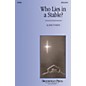 Brookfield Who Lies in a Stable? SATB composed by John Purifoy thumbnail