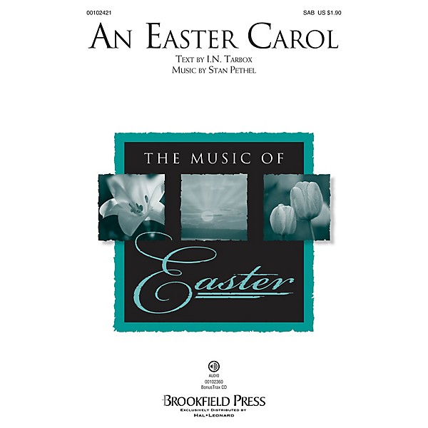 Brookfield An Easter Carol SAB composed by Stan Pethel