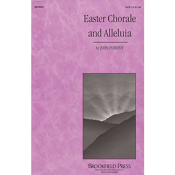Brookfield Easter Chorale and Alleluia SATB composed by John Purifoy