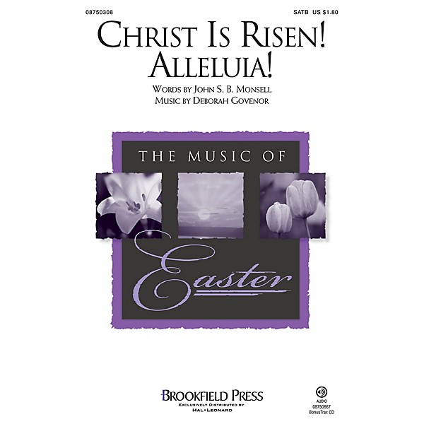 Brookfield Christ Is Risen! Alleluia! SATB composed by Deborah Governor