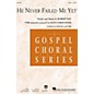 Hal Leonard He Never Failed Me Yet TTBB arranged by Keith Christopher thumbnail