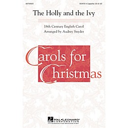 Hal Leonard The Holly and the Ivy SSATB A Cappella arranged by Audrey Snyder