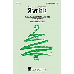Hal Leonard Silver Bells SATB a cappella arranged by Mac Huff