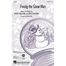 Hal Leonard Frosty the Snow Man TTB arranged by Kirby Shaw