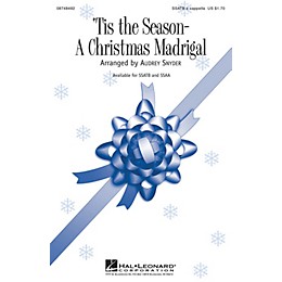Hal Leonard Tis the Season - A Christmas Madrigal SSATB A Cappella arranged by Audrey Snyder