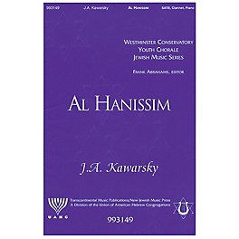 Transcontinental Music Al Hanissim (For the Miracles) SATB composed by J.A. Kawarsky (E-print only)