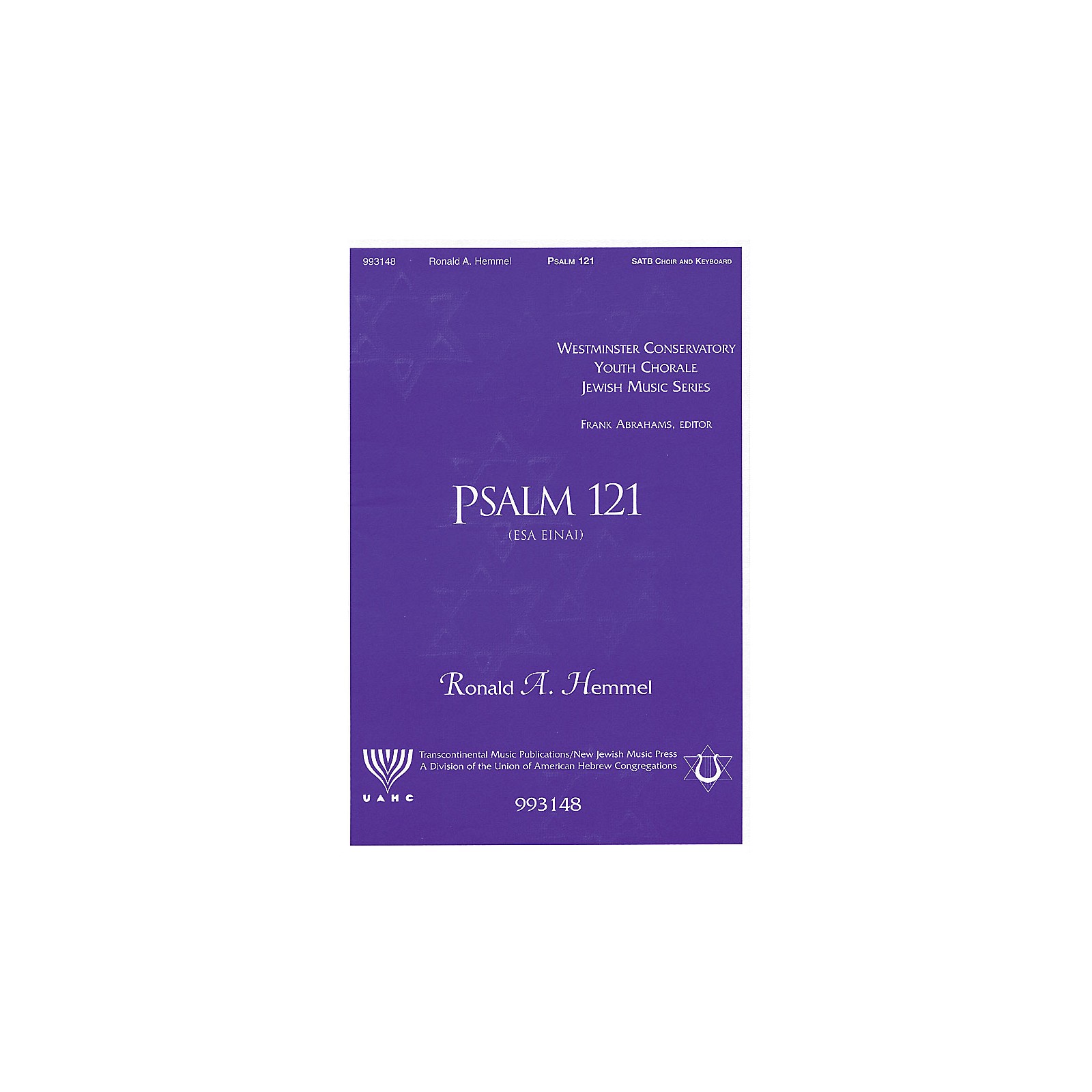 Transcontinental Music Psalm 121 (Esa Einai) SATB composed by Ronald ...