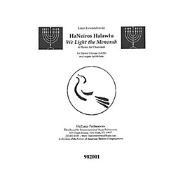 Transcontinental Music HaNeiros Halawlu (We Light the Menorah) SATB arranged by Joshua Jacobson