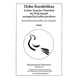 Transcontinental Music Ocho Kandelikas (Eight Little Candles) SATB arranged by Joshua Jacobson