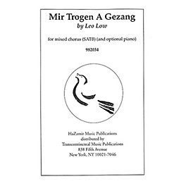 Transcontinental Music Mir Trogen A Gezang SATB composed by Leo Low