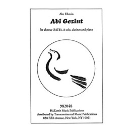 Transcontinental Music Abi Gezint SATB arranged by Joshua Jacobson