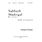 Transcontinental Music Sabbath Madrigal SATB composed by Herbert Fromm thumbnail