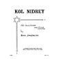 Transcontinental Music Kol Nidrey SATB arranged by Samuel Adler thumbnail