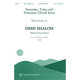 Transcontinental Music Oseh Shalom SATB arranged by William Sharlin