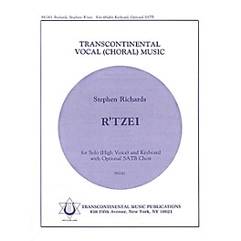 Transcontinental Music R'tzei (High) SATB composed by Stephen Richards