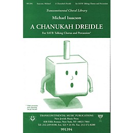 Transcontinental Music A Chanukah Dreidle SATB composed by Michael Isaacson