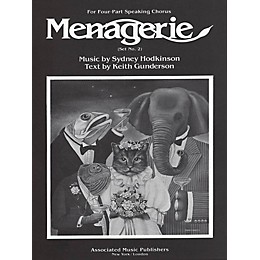 Associated Menagerie (Set No. 2) (SATB) SATB composed by Sydney Hodkinson