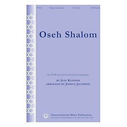 Transcontinental Music Oseh Shalom SATB arranged by Joshua Jacobson