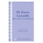 Transcontinental Music Or Zarua Latzadik (Light Is Sown for the Righteous) SATB composed by Robbie Solomon thumbnail