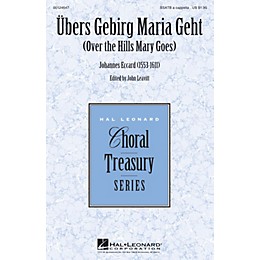 Hal Leonard Übers Gebirg Maria Geht (Over the Hills Mary Goes) SSATB A Cappella composed by Johannes Eccard