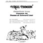 G. Schirmer Jumblies W/soprano Solo & Piano Accompaniment SATB composed by Virgil Thomson thumbnail
