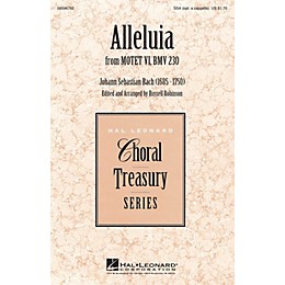 Hal Leonard Alleluia (from Motet VI, BWV 230) SSA Optional a cappella arranged by Russell Robinson