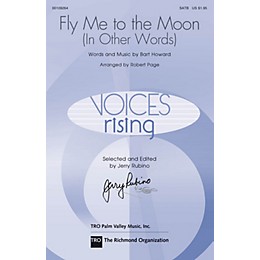Hal Leonard Fly Me to the Moon SATB arranged by Robert Page