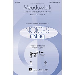 Hal Leonard Meadowlark (from The Baker's Wife) SATB Divisi arranged by Mac Huff