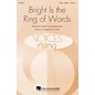 Hal Leonard Bright Is the Ring of Words TTBB A Cappella composed by Rosephanye Powell thumbnail