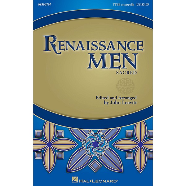 Hal Leonard Renaissance Men (Choral Collection) TTBB A Cappella arranged by John Leavitt