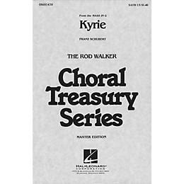Hal Leonard Kyrie (from Mass in G) SATB arranged by Rod Walker