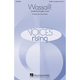 Hal Leonard Wassail! SATB DV A Cappella arranged by Jerry Rubino