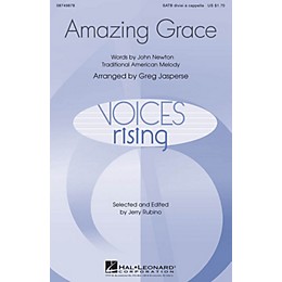 Hal Leonard Amazing Grace SATB DV A Cappella arranged by Greg Jasperse