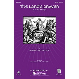 G. Schirmer The Lord's Prayer (in C, with Orchestra) 2-Part arranged by Janet Day