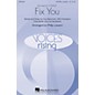 Hal Leonard Fix You SATTBB A Cappella by Coldplay arranged by Philip Lawson thumbnail