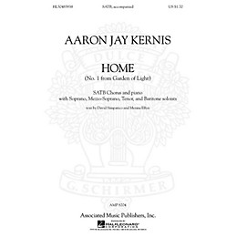 Associated Choral Movements from Garden of Light (No. 1 - Home) SATB composed by Aaron Jay Kernis