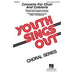 Hal Leonard Concerto for Choir and Cafeteria (Collection) UNIS/2PT arranged by Carl J. Nygard, Jr.