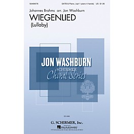 G. Schirmer Wiegenlied SSATB arranged by Jon Washburn