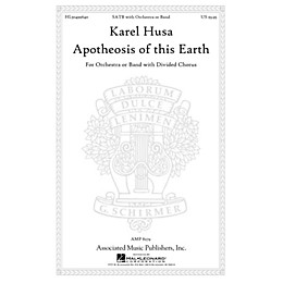 Associated Apotheosis of This Earth SATB composed by Karel Husa